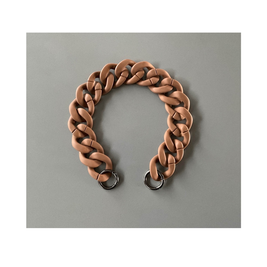 CHAIN ACRYL TAN 37 cm Acrylkette